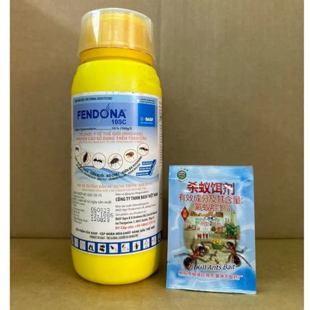 Fendona 10sc - Loại thuốc diệt muỗi an toàn được cấp phép sử dụng
