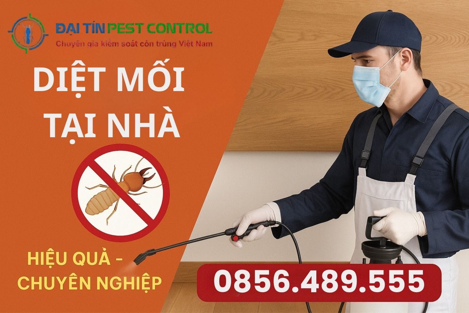 Dịch vụ diệt mối của công ty Đại Tín Pest Control
