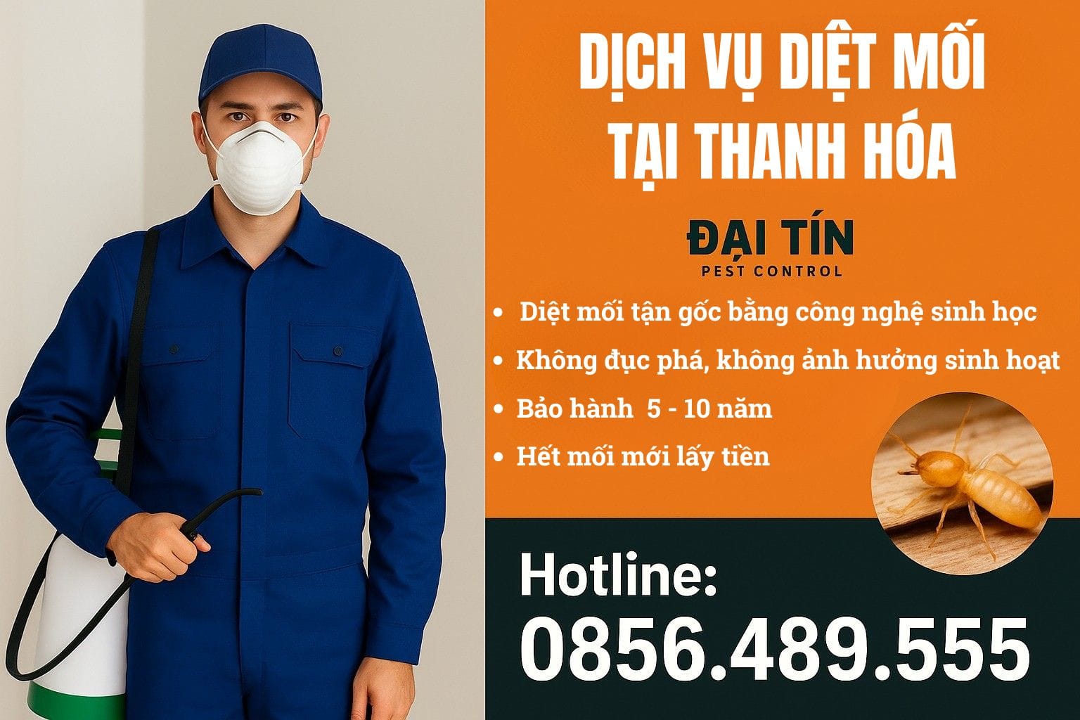Dịch vụ diệt mối tại Thanh Hóa