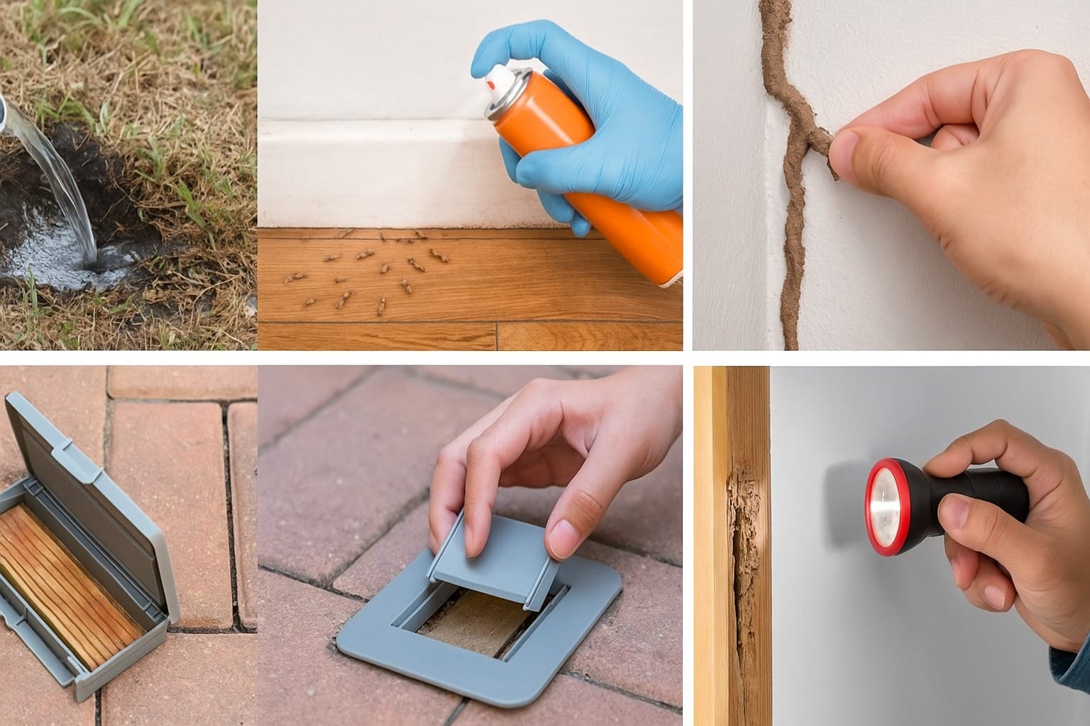 Các điều cần tránh khi áp dụng biện pháp phòng chống mối