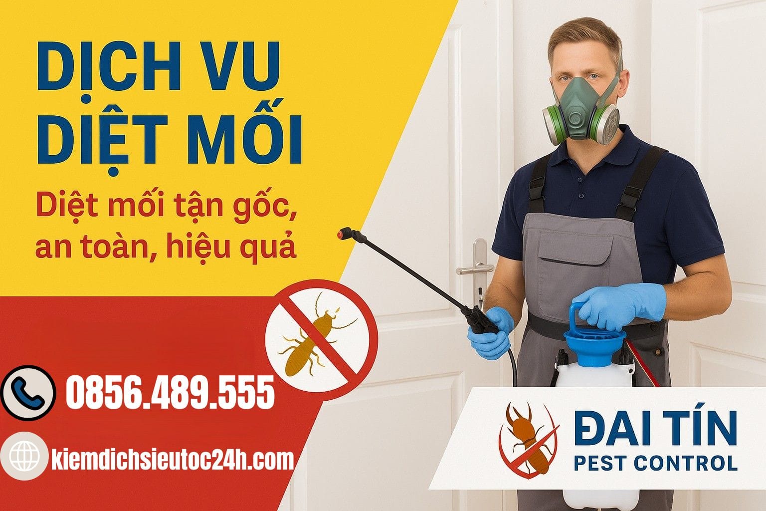 Lý do bạn nên chọn Đại Tín Pest Control cho dịch vụ diệt mối