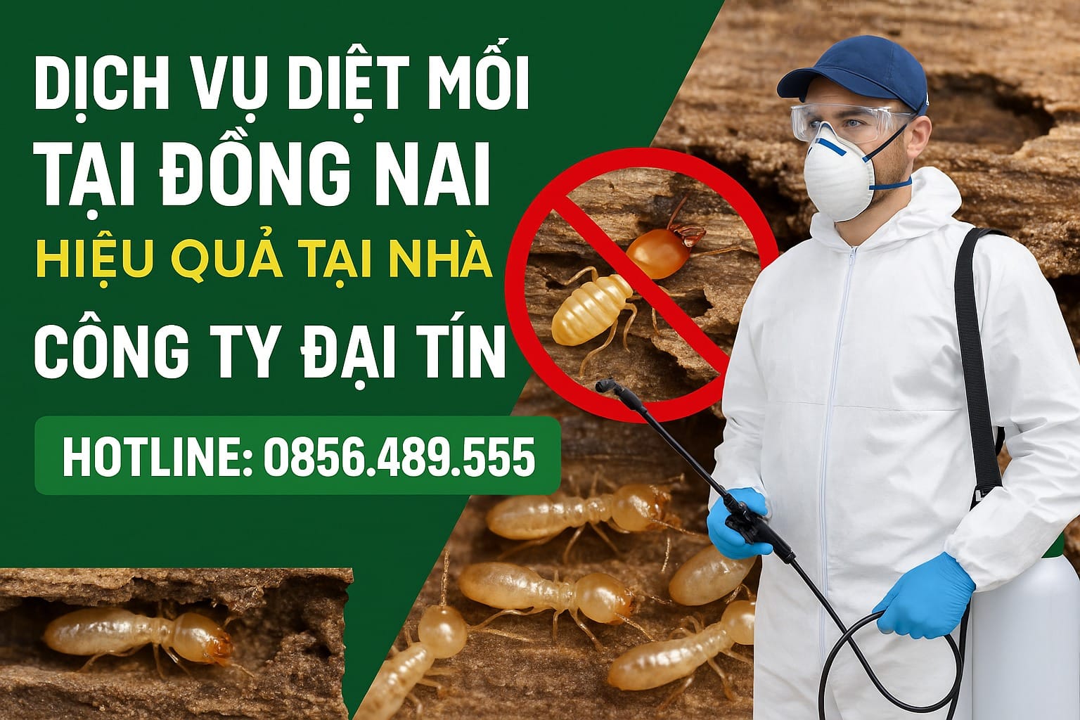 Đại Tín – Dịch vụ diệt mối tại Đồng Nai được khách hàng tin chọn.
